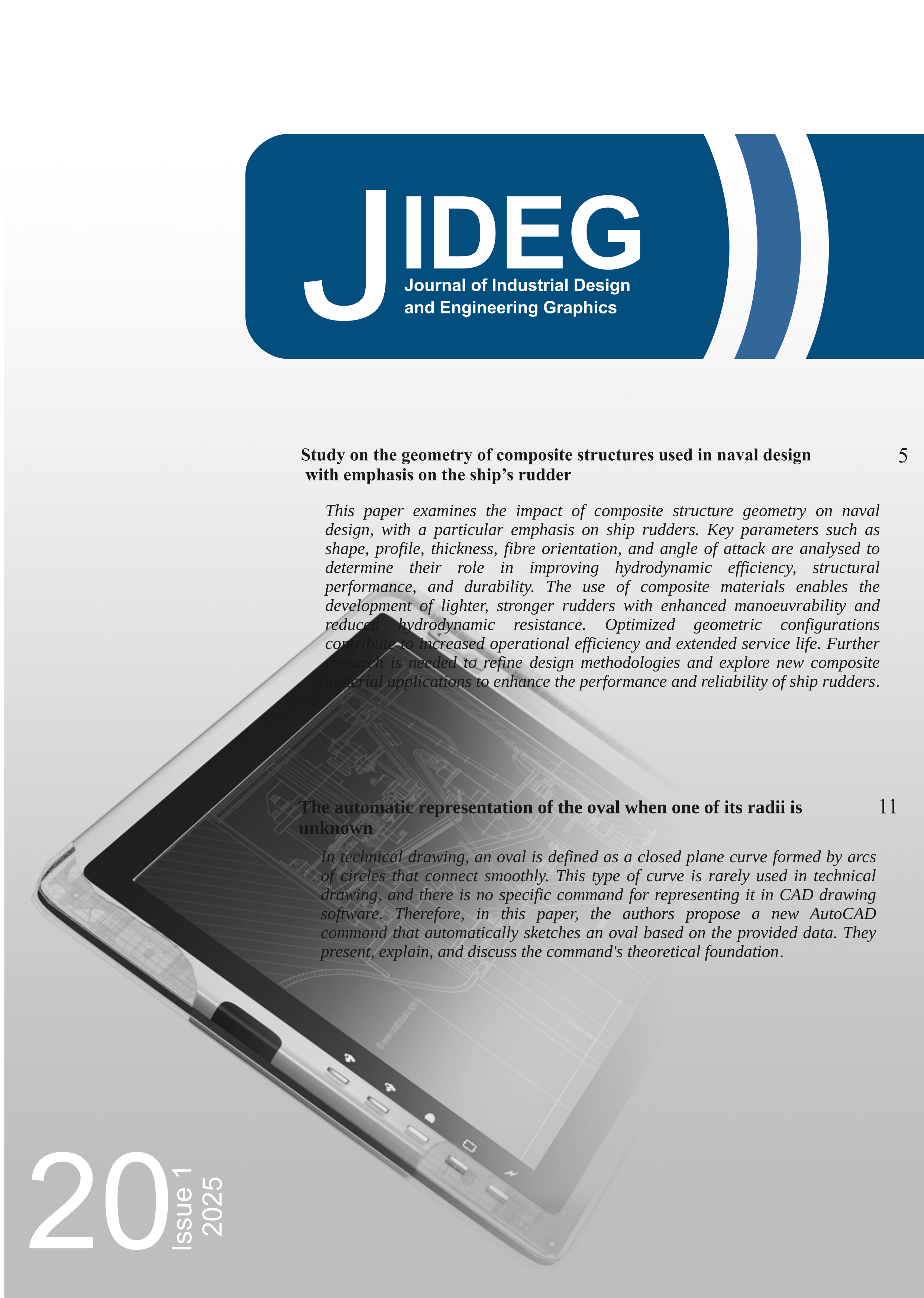 					View Vol. 20 No. 1 (2025): Issue 1
				
